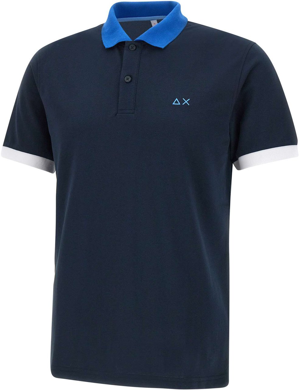 SUN68 T-Shirts And Polos Blue Blauw