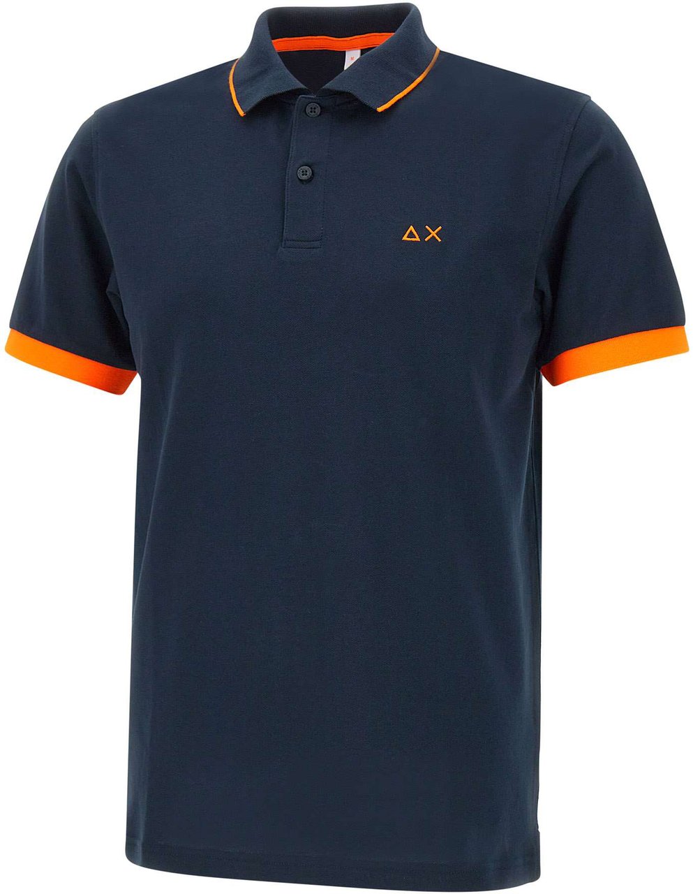 SUN68 T-Shirts And Polos Blue Blauw