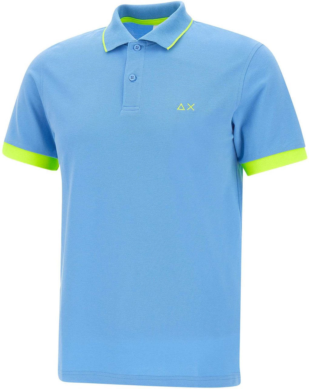 SUN68 T-Shirts And Polos Blue Blauw