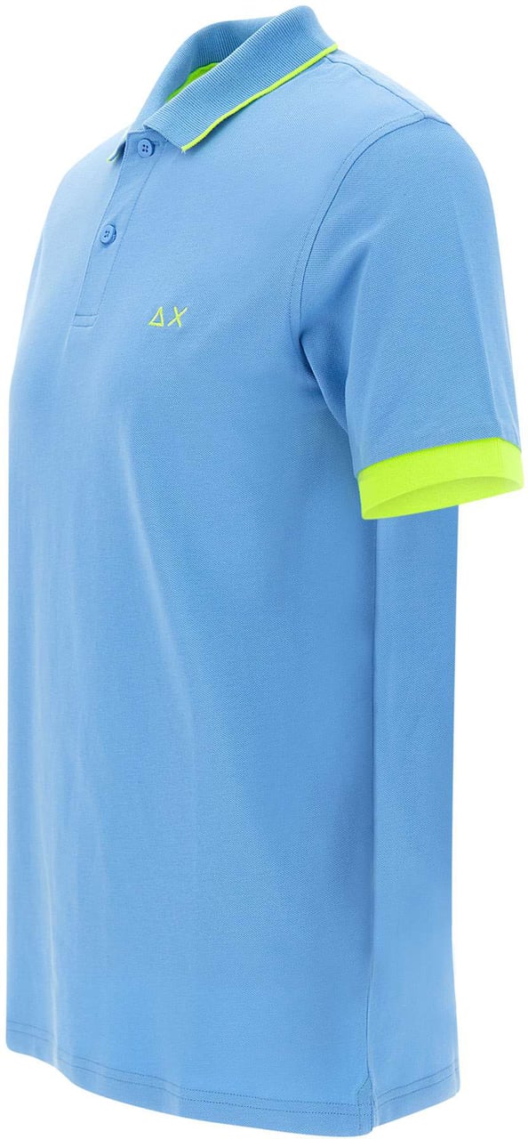 SUN68 T-Shirts And Polos Blue Blauw