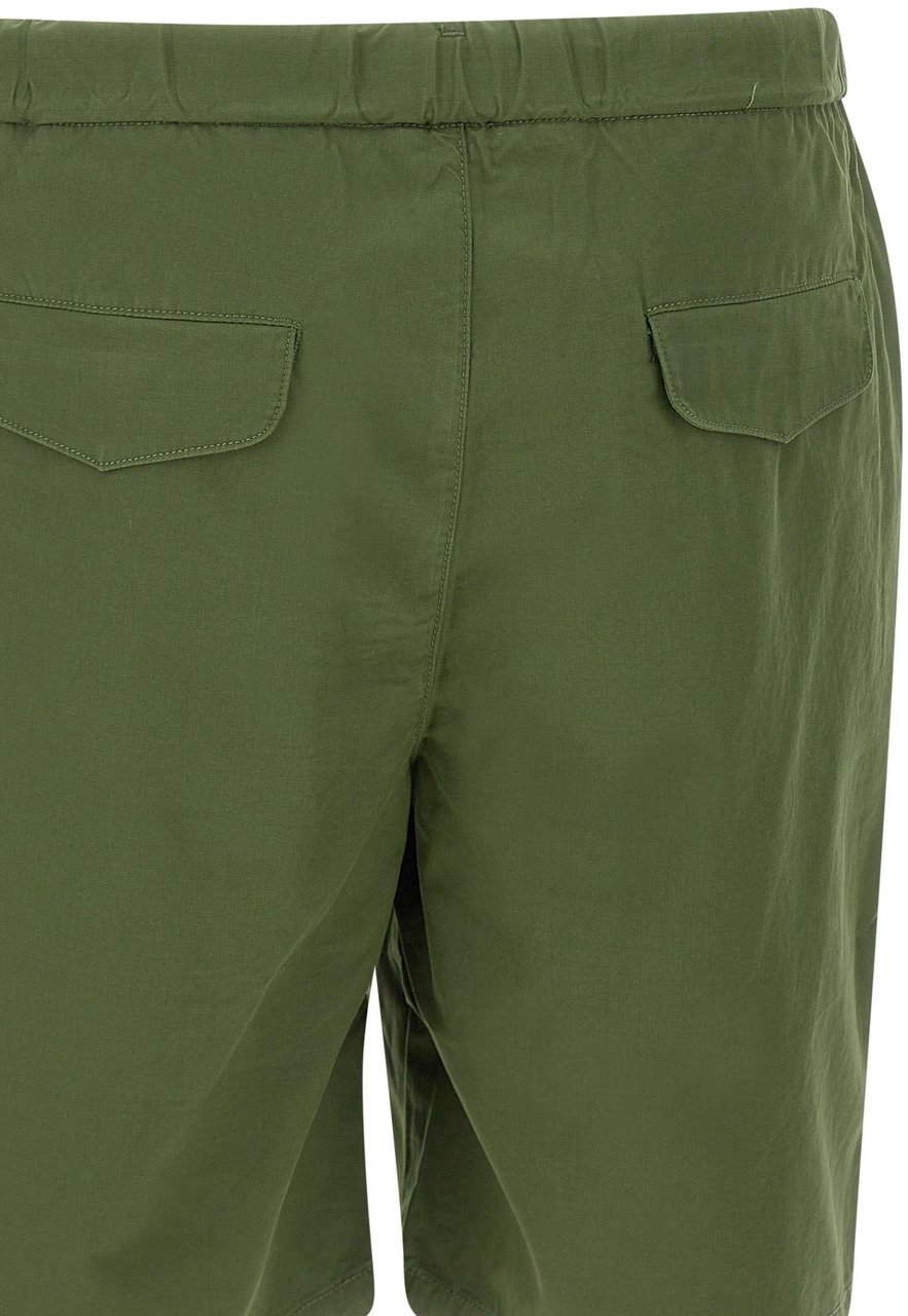 SUN68 Shorts Green Donkergroen