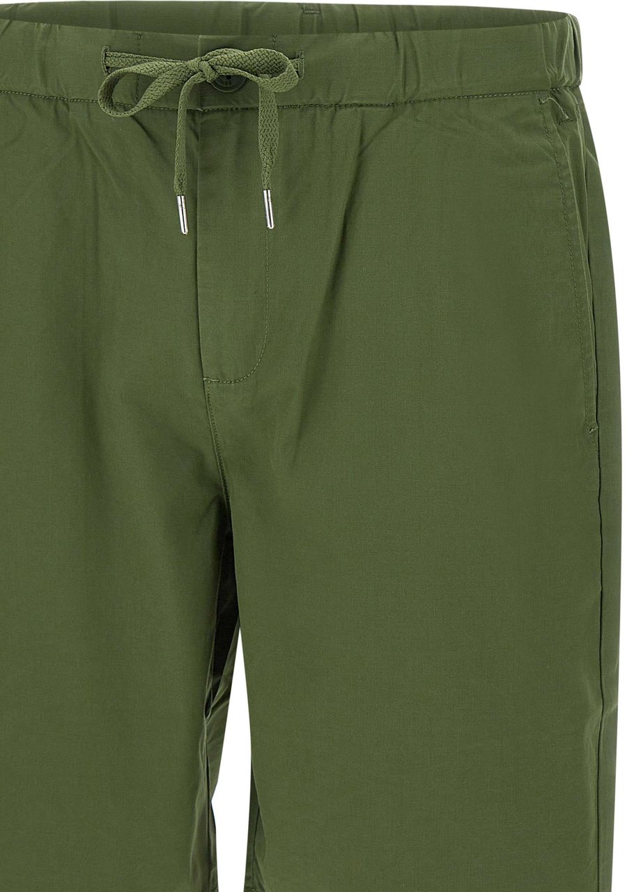 SUN68 Shorts Green Donkergroen