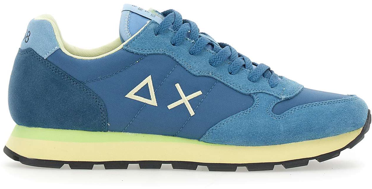 SUN68 Sneakers Blue Blauw