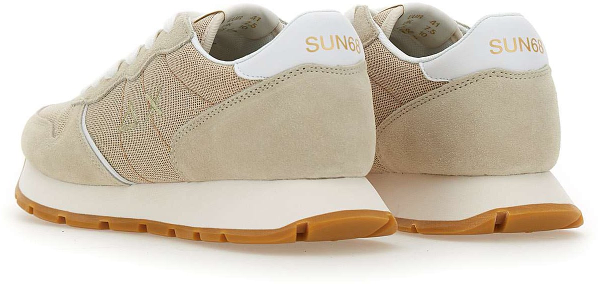 SUN68 Sneakers Golden Goud