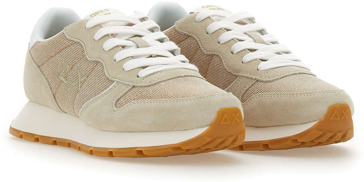 SUN68 Sneakers Golden Goud