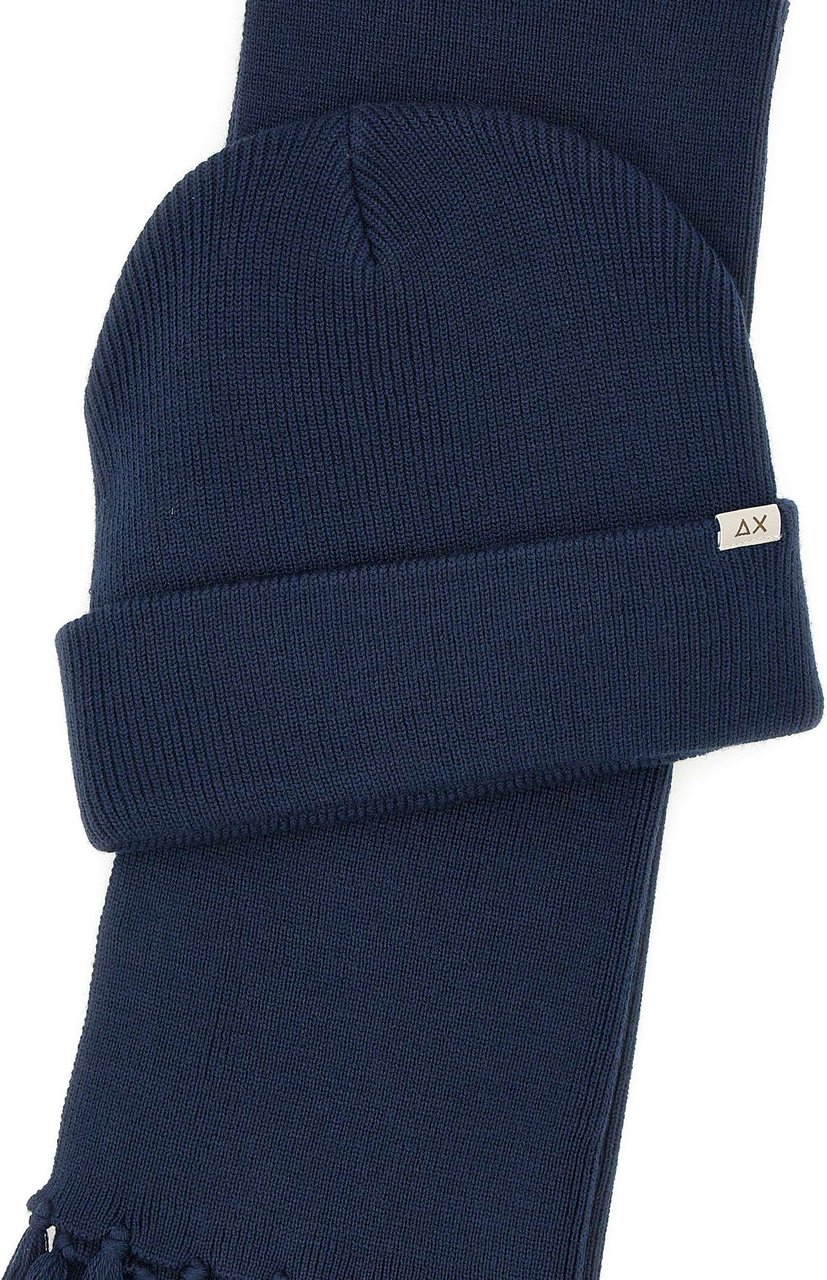 SUN68 Scarfs Blue Blauw