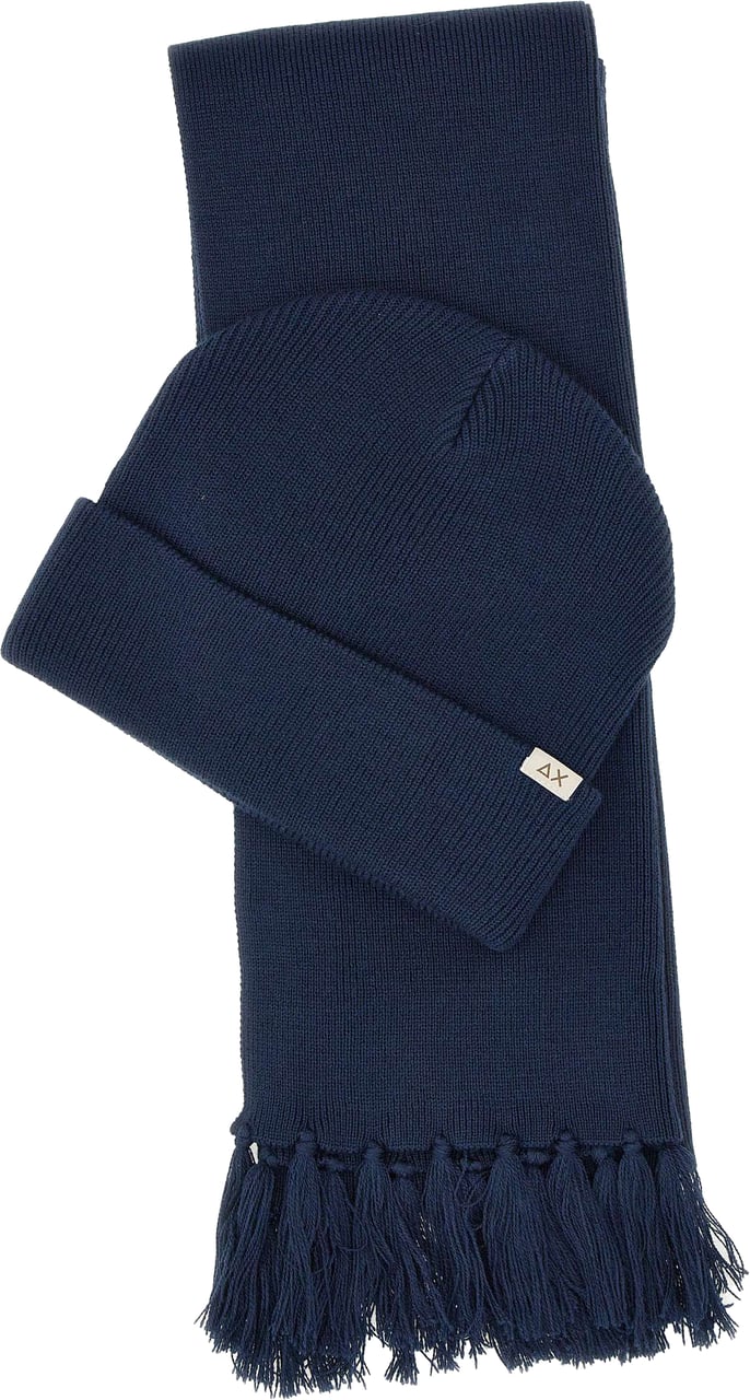 SUN68 Scarfs Blue Blauw