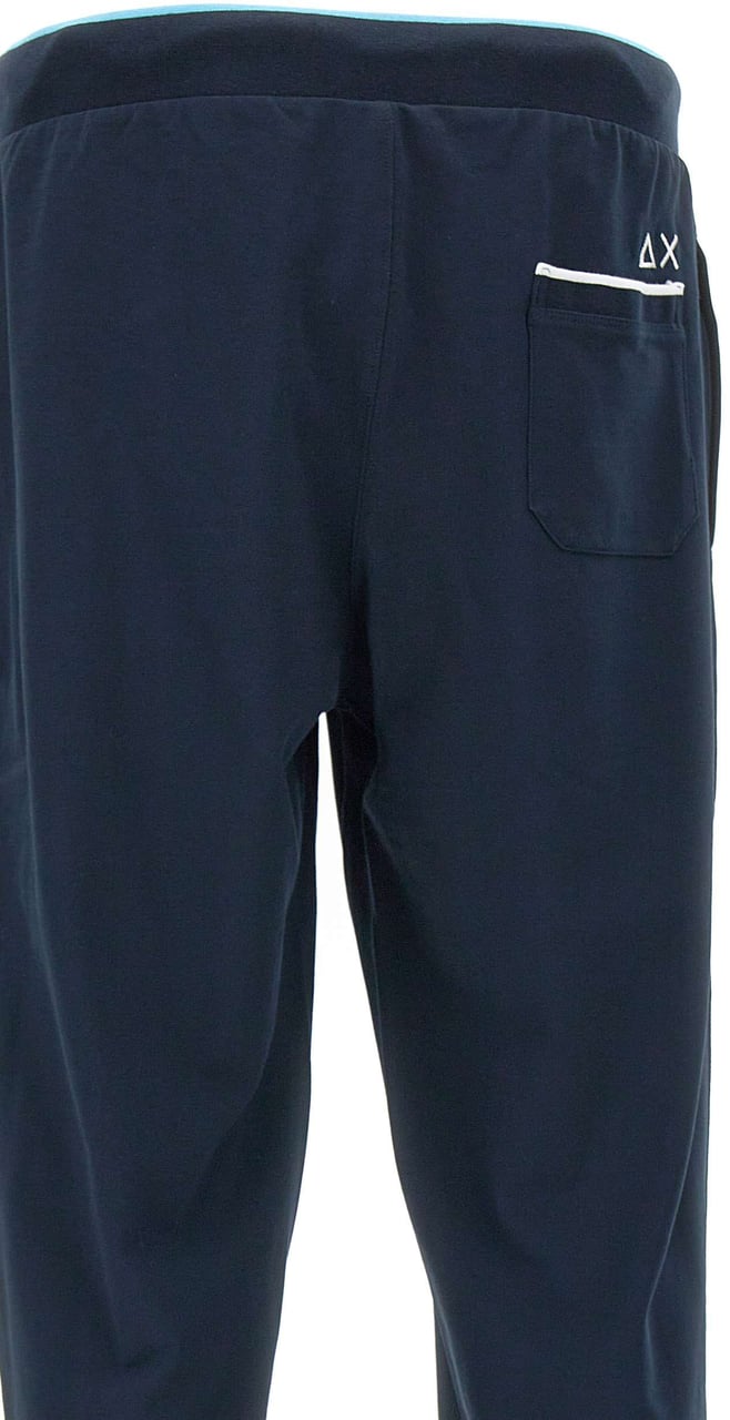 SUN68 Trousers Blue Navy
