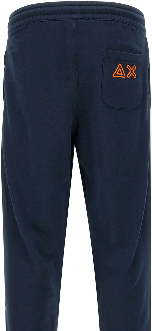 SUN68 Trousers Blue Navy