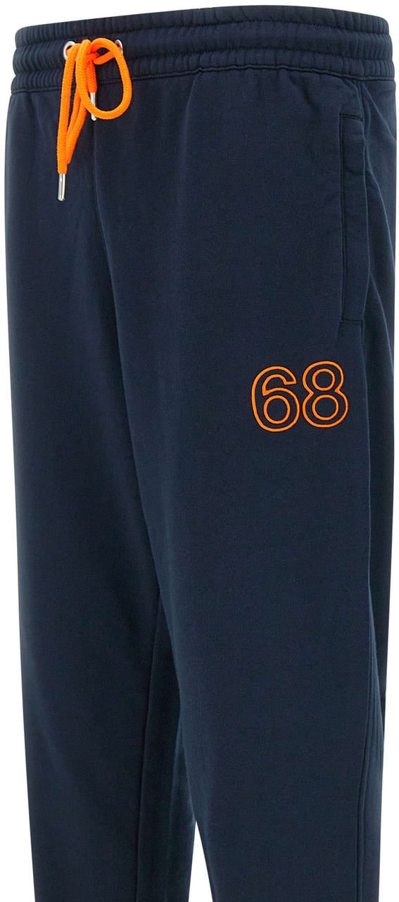 SUN68 Trousers Blue Navy