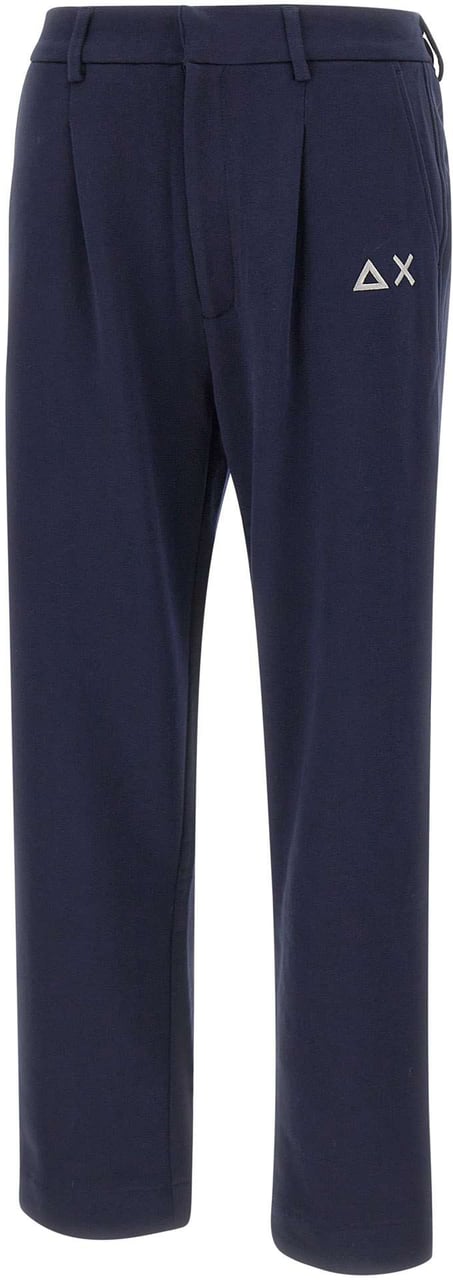 SUN68 Trousers Blue Blauw