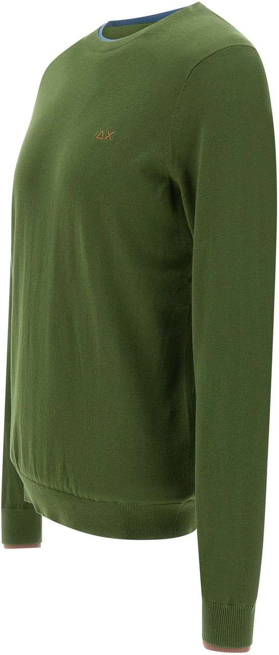 SUN68 Sweaters Green Groen