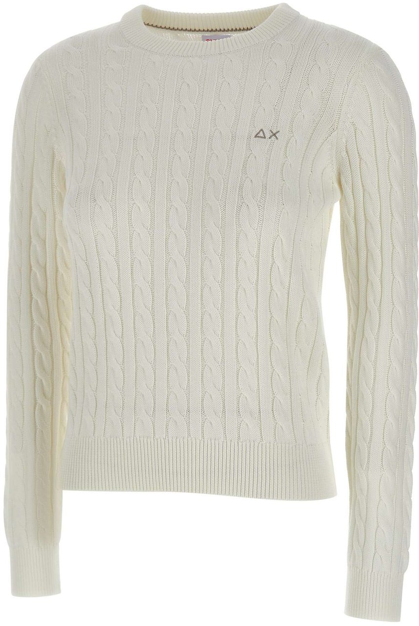 SUN68 Sweaters White Wit
