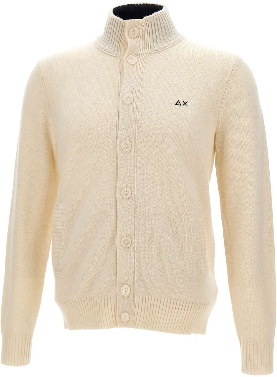 SUN68 Sweaters White Wit