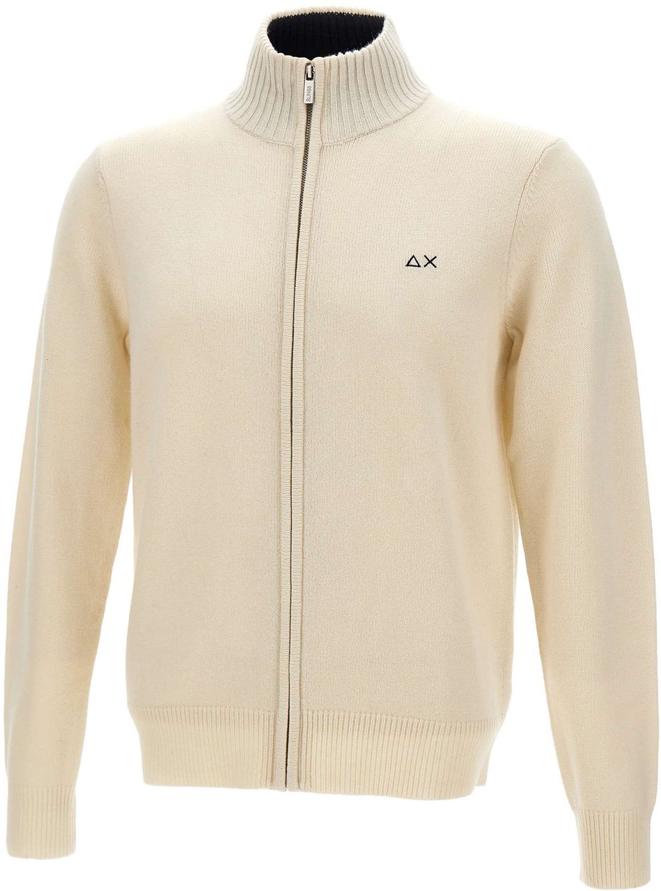 SUN68 Sweaters White Wit