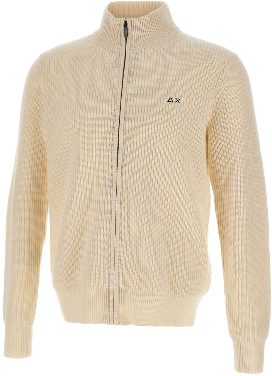 SUN68 Sweaters White Wit