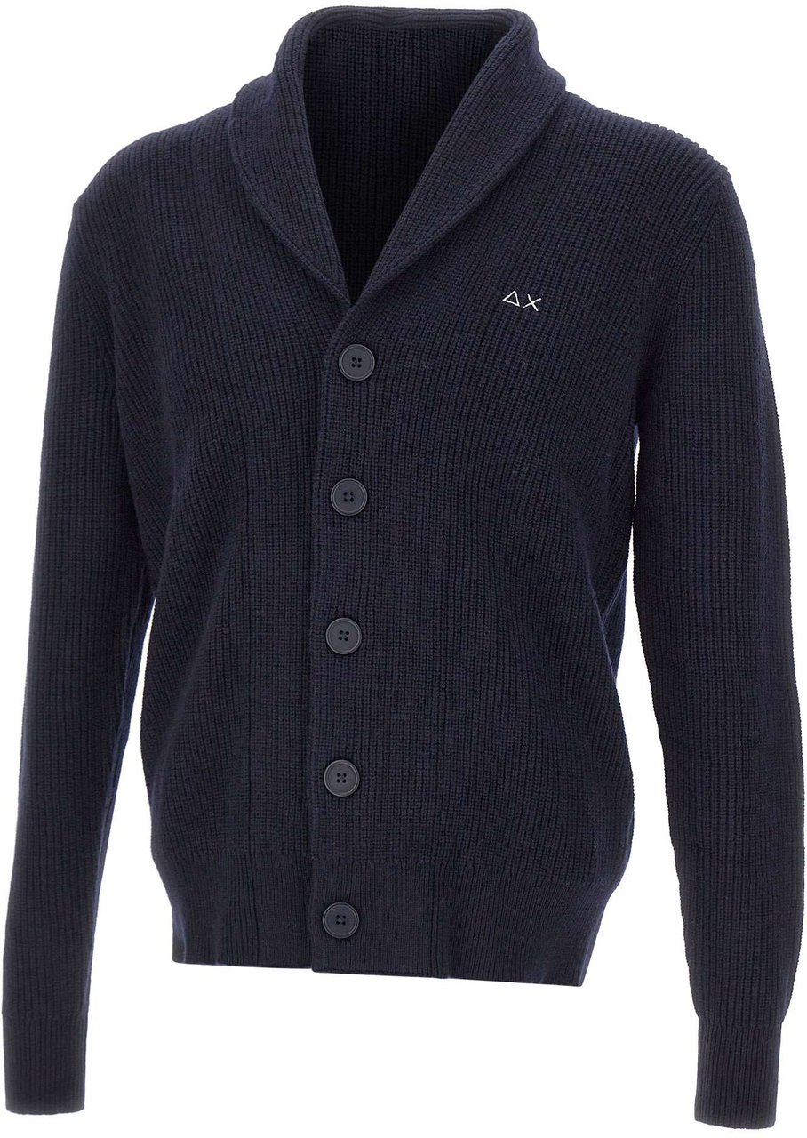 SUN68 Sweaters Blue Blauw