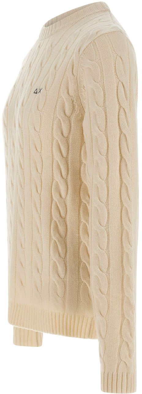 SUN68 Sweaters White Wit