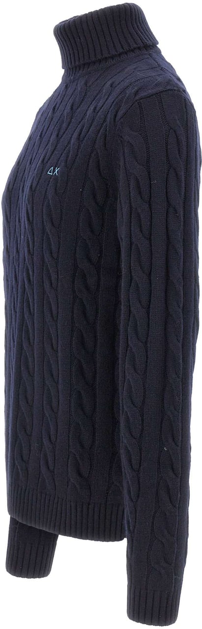 SUN68 Sweaters Blue Blauw