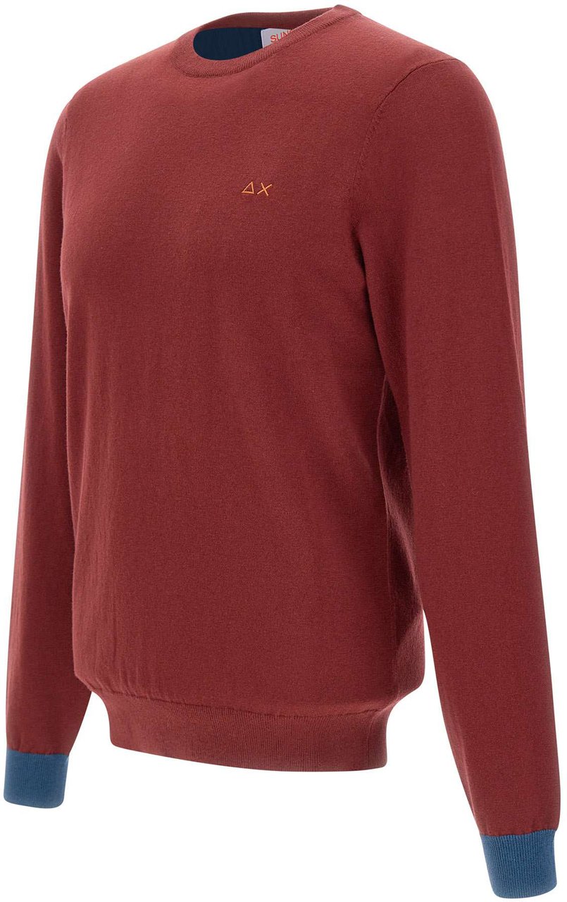 SUN68 Sweaters Red Maroon