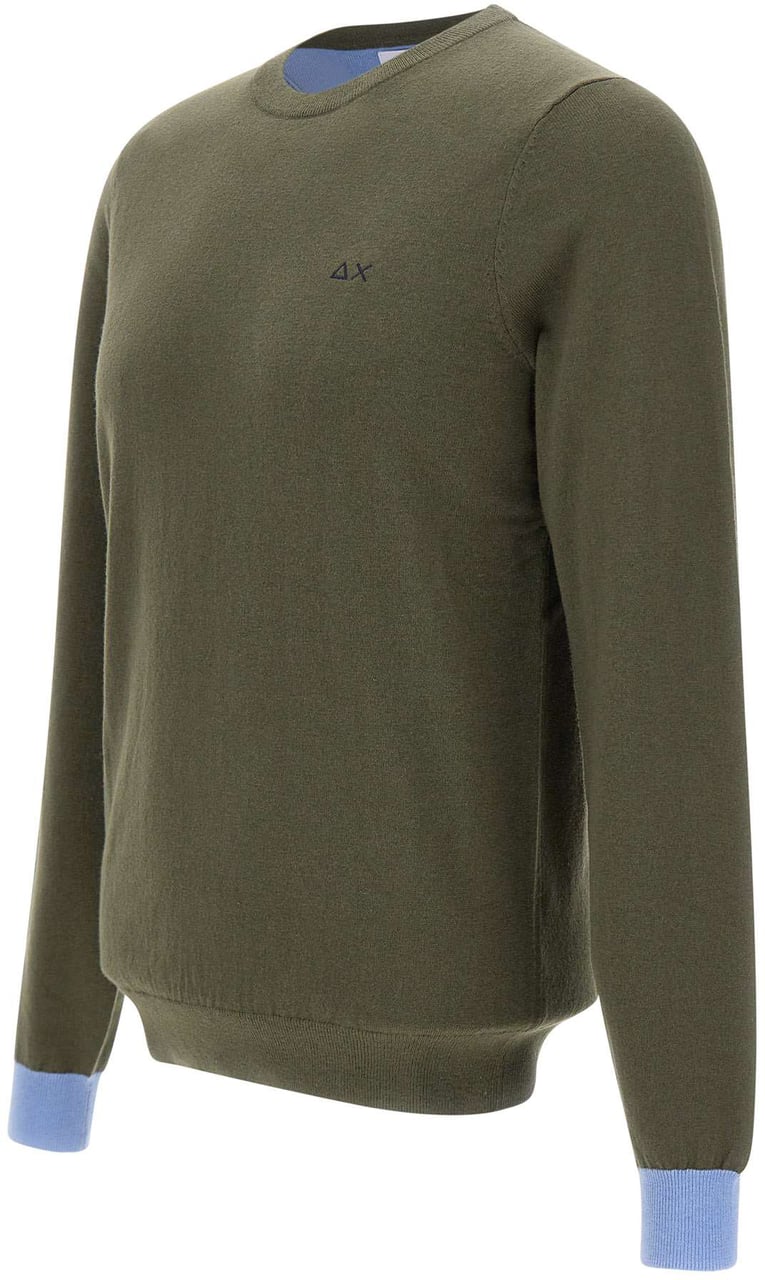 SUN68 Sweaters Green Groen