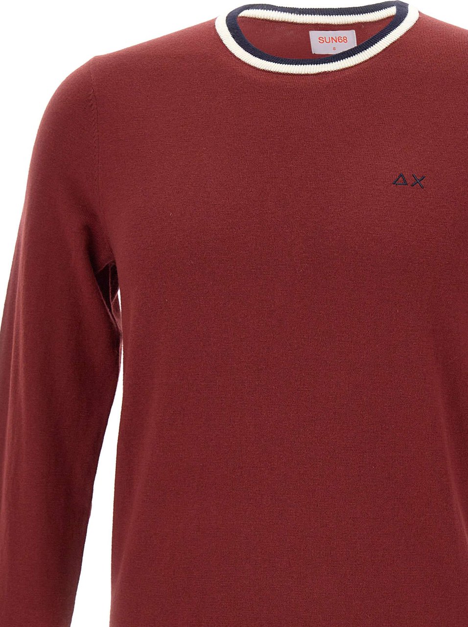 SUN68 Sweaters Red Maroon