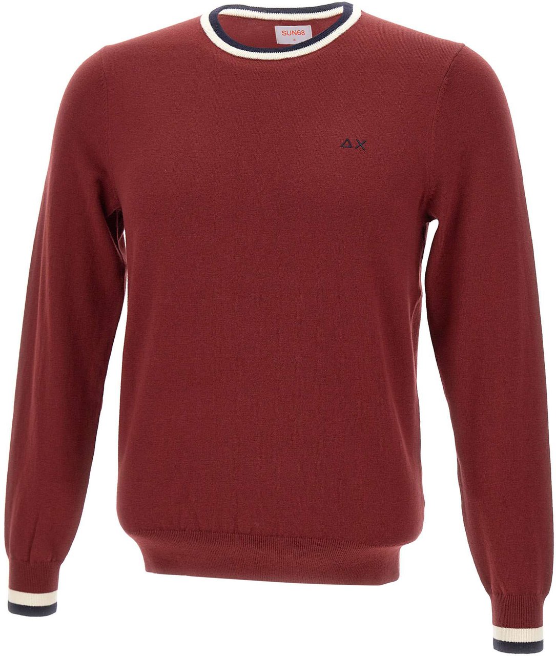 SUN68 Sweaters Red Maroon