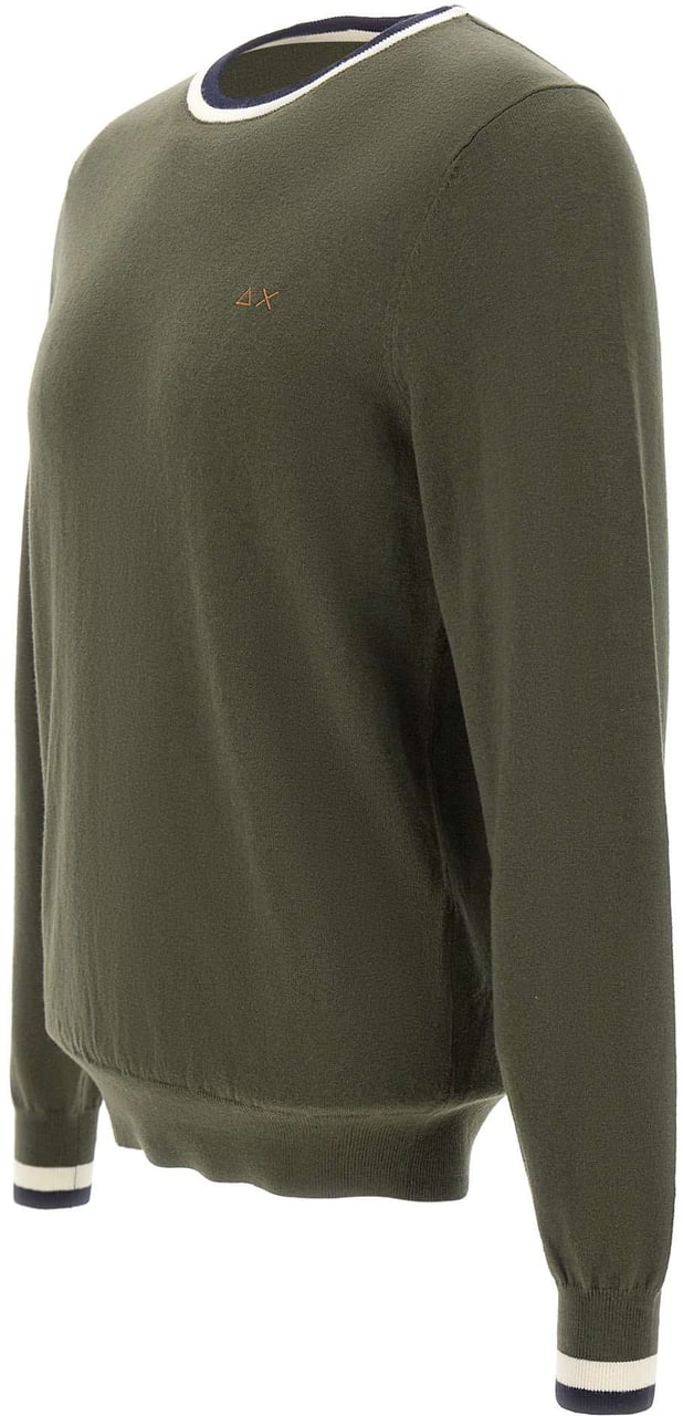 SUN68 Sweaters Green Groen
