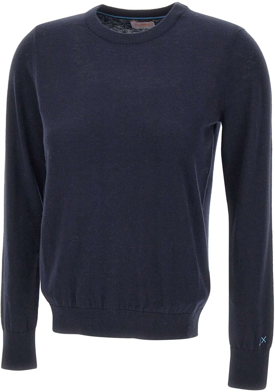 SUN68 Sweaters Blue Blauw
