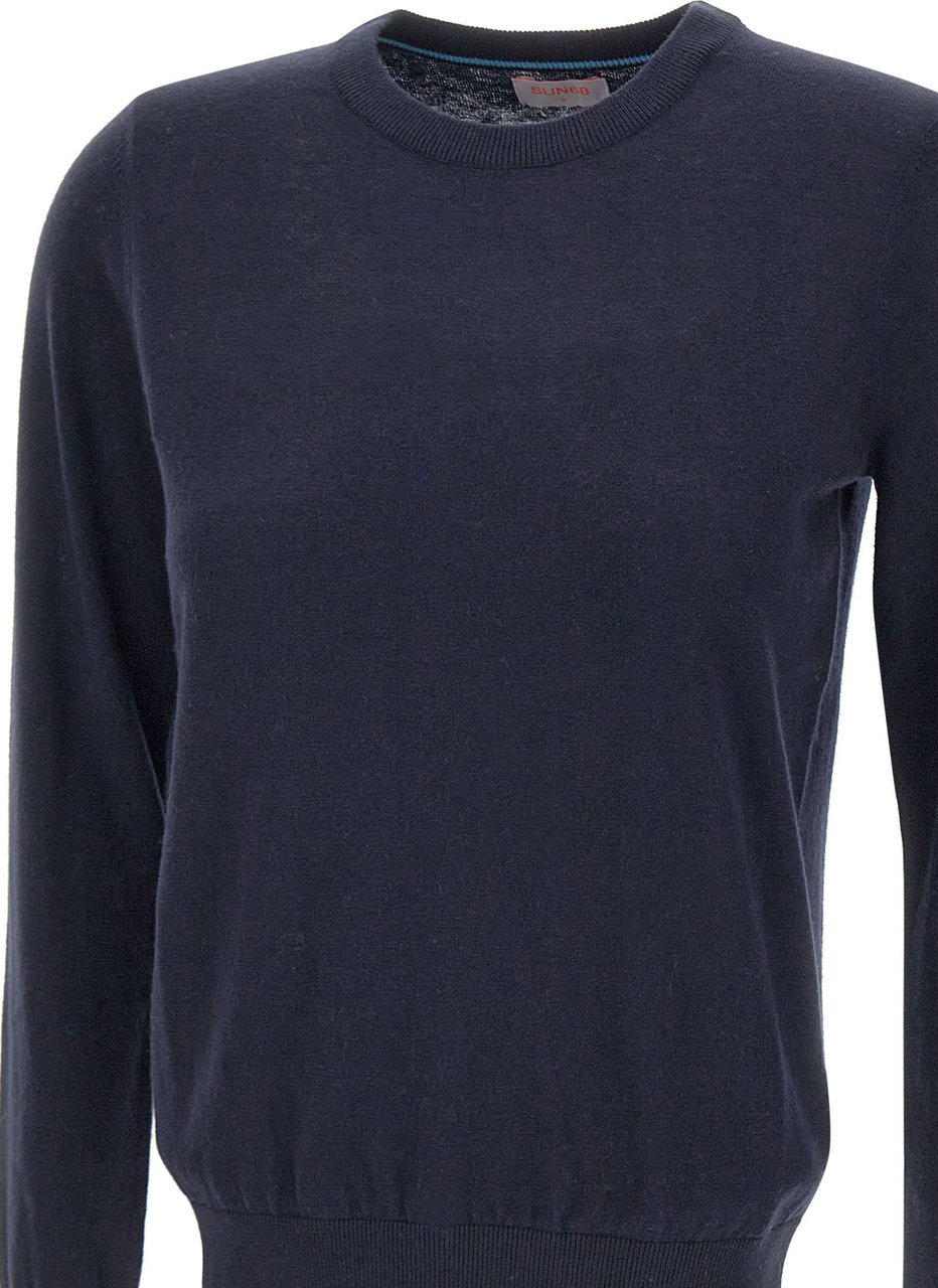 SUN68 Sweaters Blue Navy