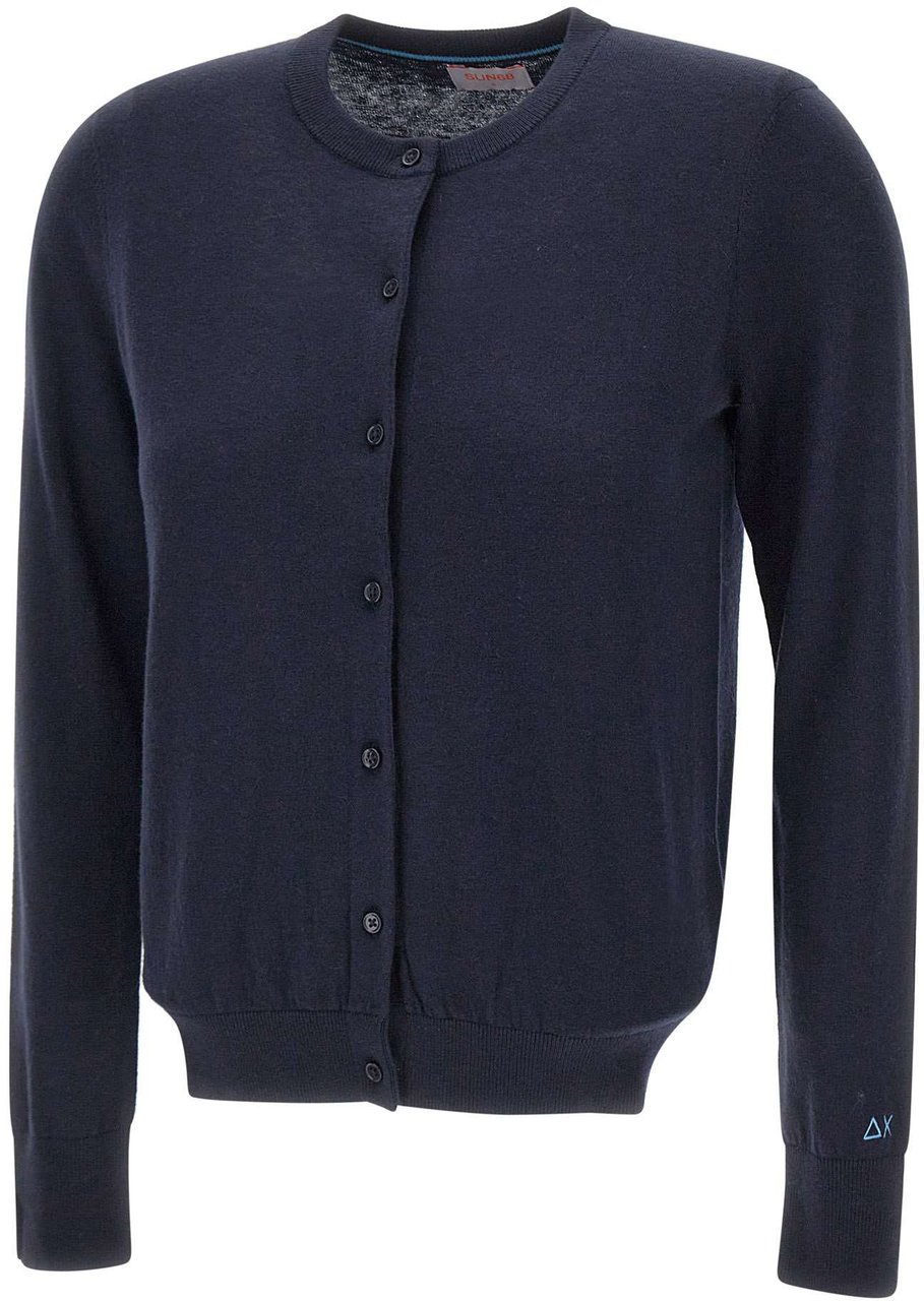 SUN68 Sweaters Blue Blauw