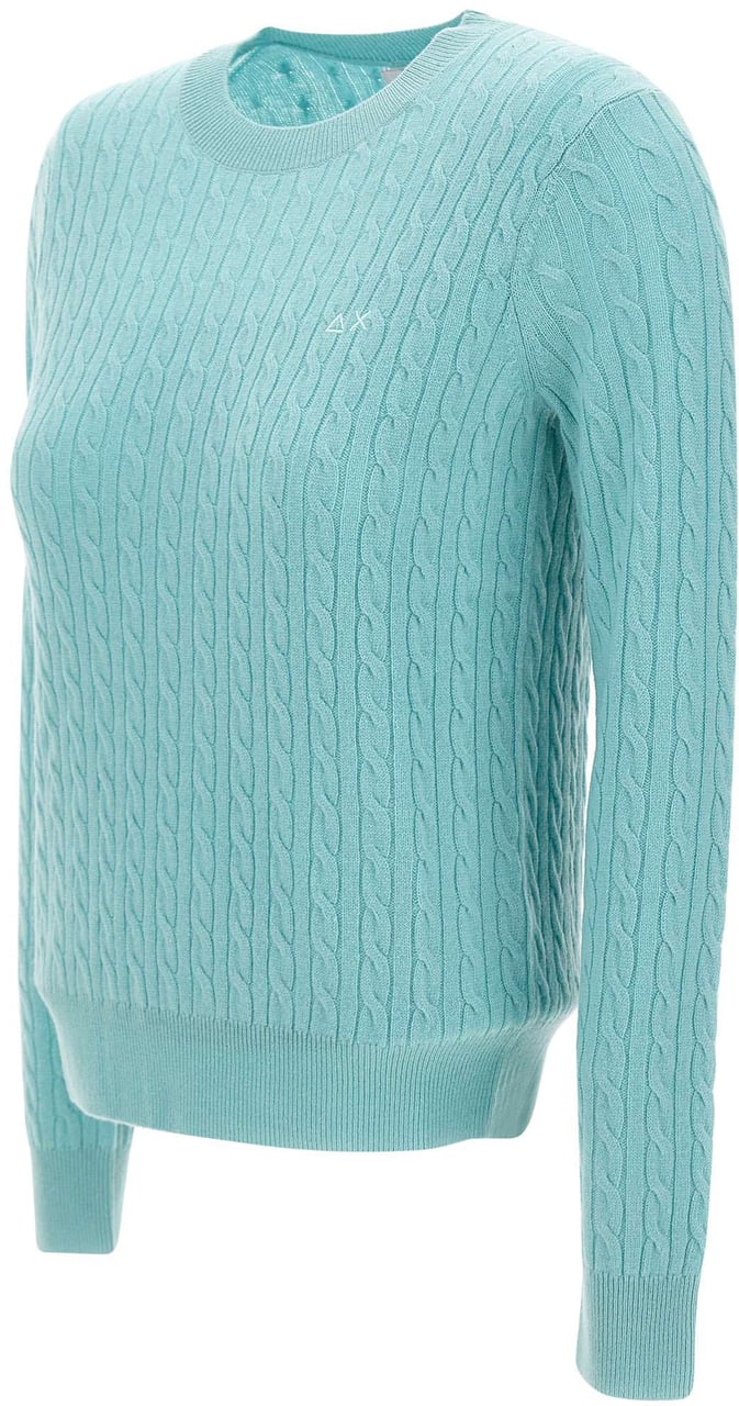 SUN68 Sweaters Green Groen