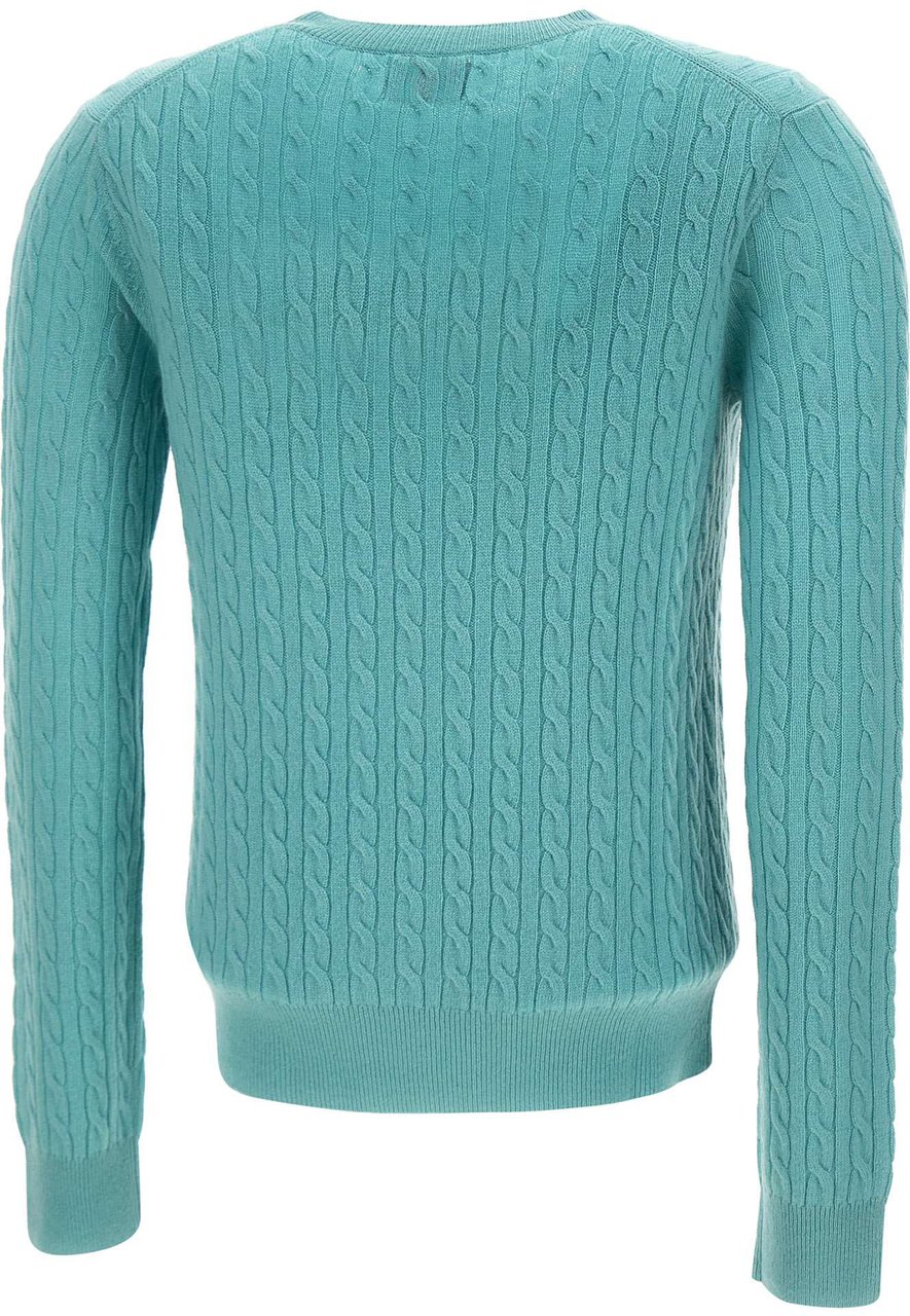 SUN68 Sweaters Green Groen
