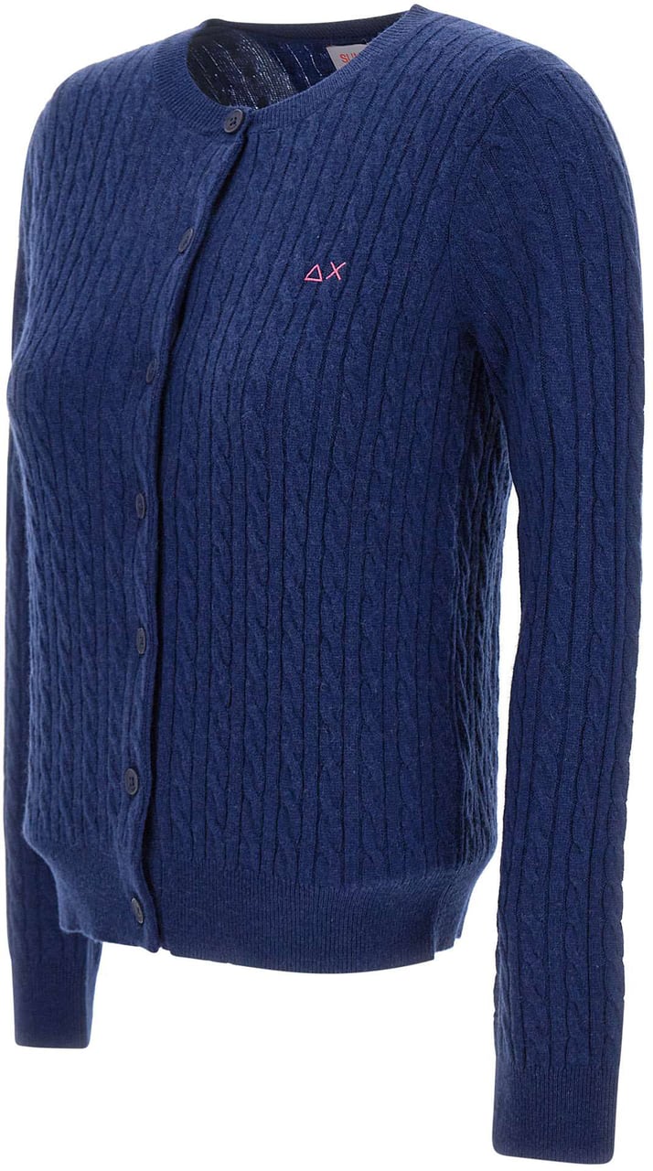 SUN68 Sweaters Blue Blauw