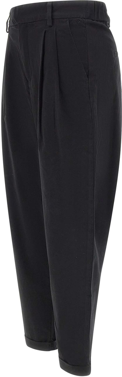 SUN68 Trousers Black Zwart