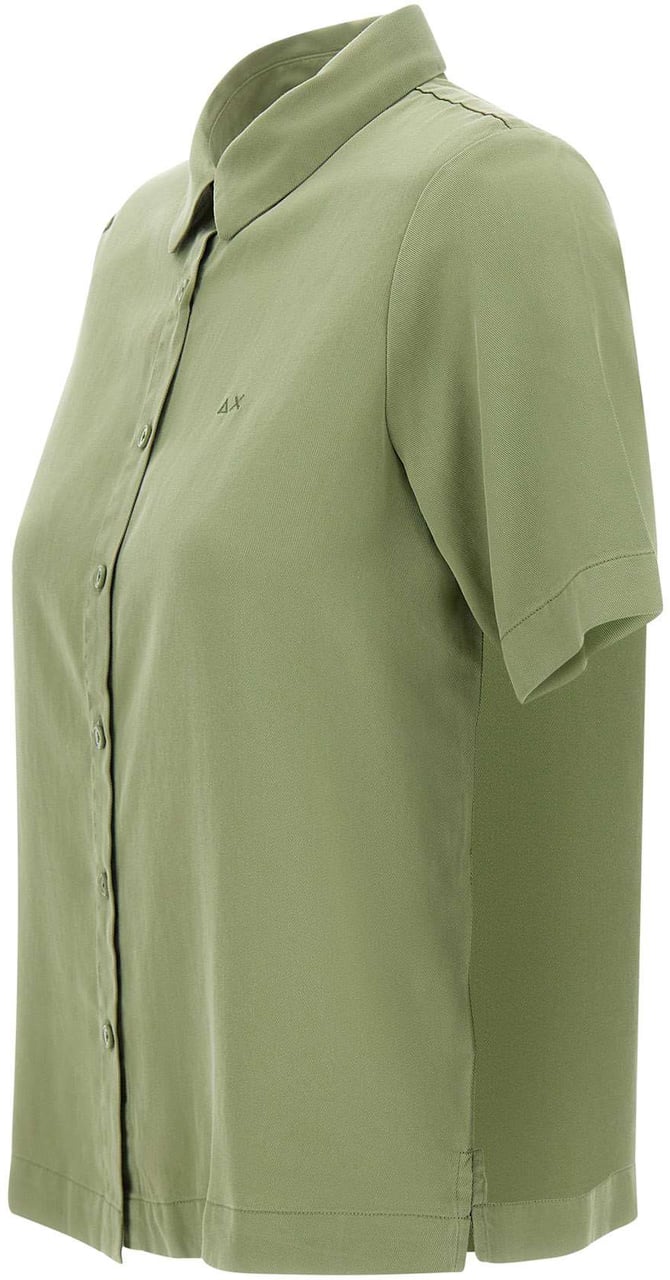 SUN68 Shirts Green Groen