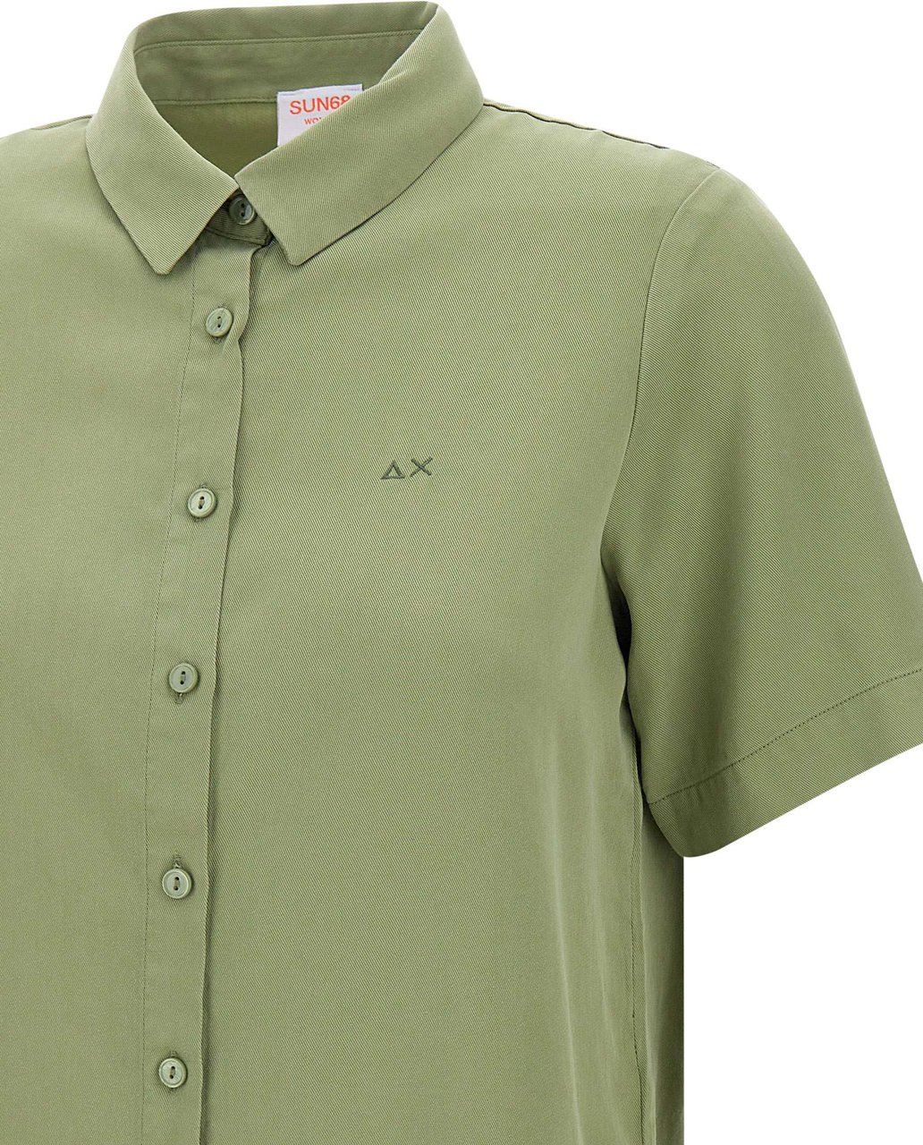 SUN68 Shirts Green Lime