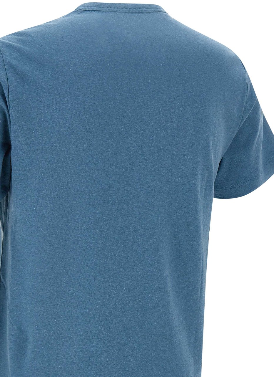 SUN68 T-Shirts And Polos Blue Blauw