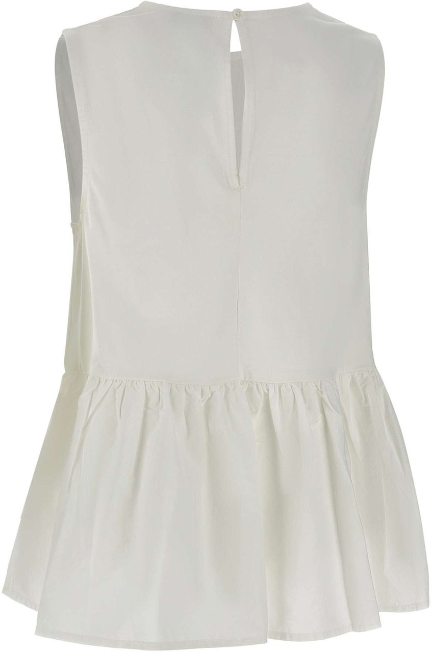 SUN68 Top White Wit