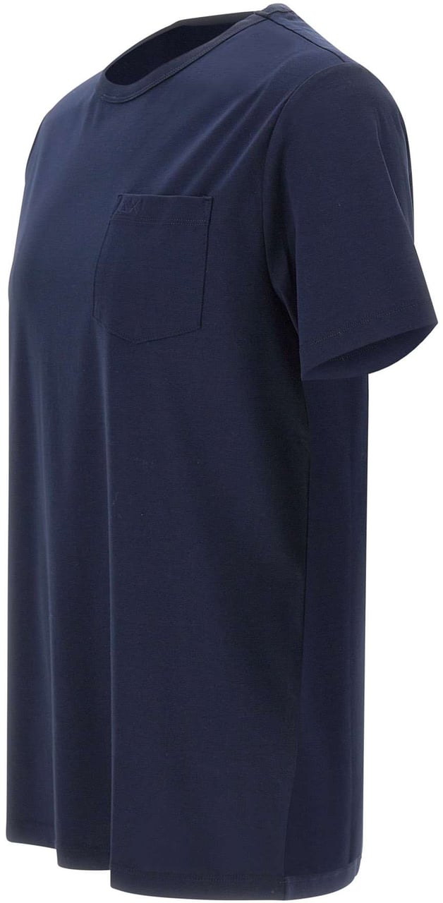 SUN68 T-Shirts And Polos Blue Blauw