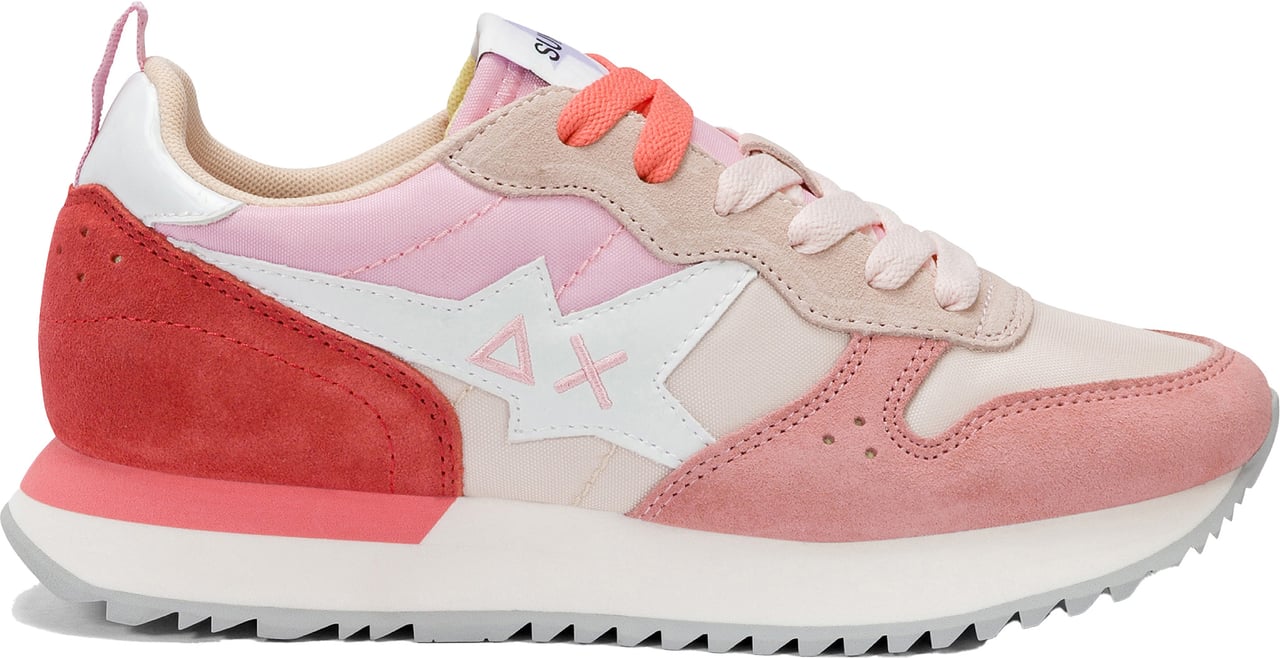 SUN68 Sneakers Pink Roze