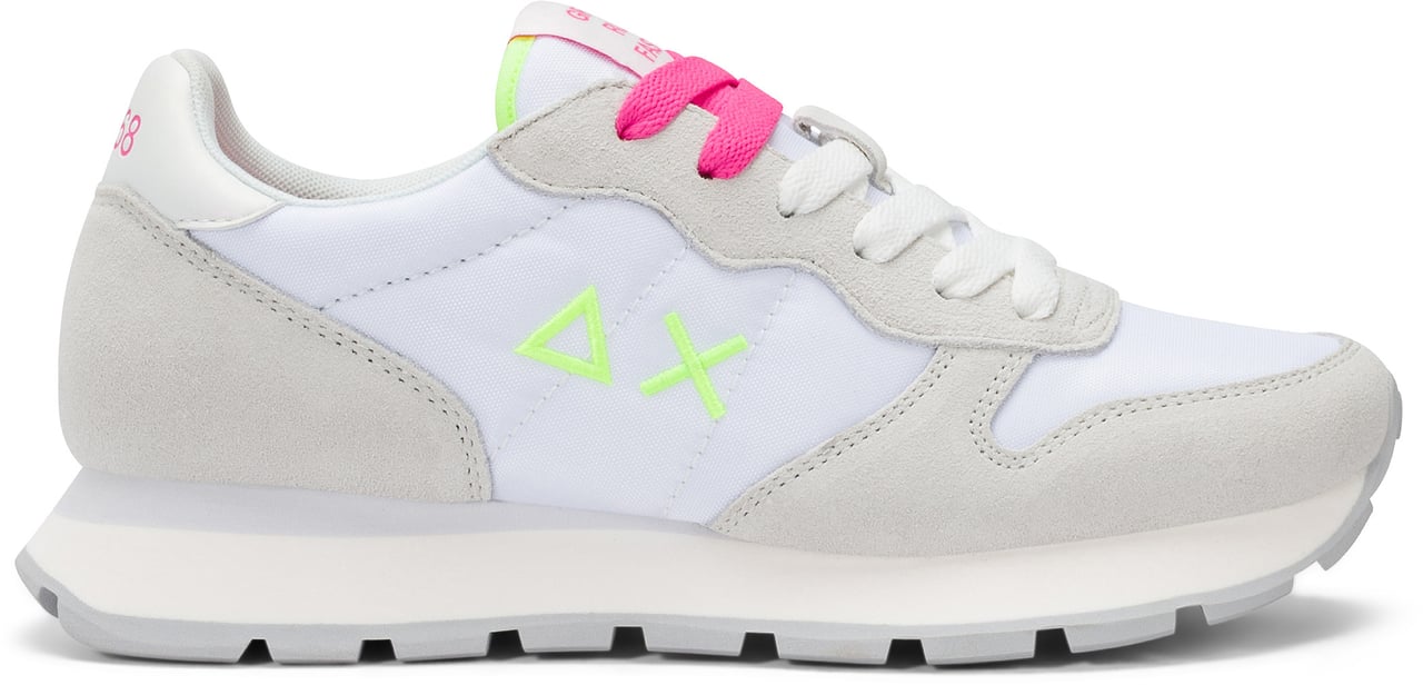SUN68 Sneakers Biancofuxia Fluo Divers