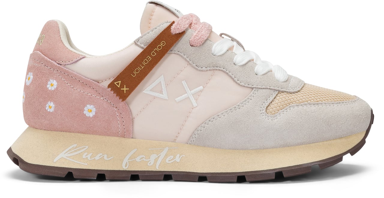 SUN68 Sneakers Pink Roze