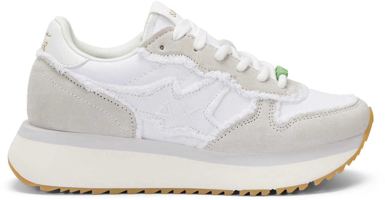 SUN68 Sneakers Bianco Wit