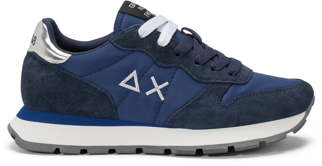 SUN68 Sneakers Blue Blauw