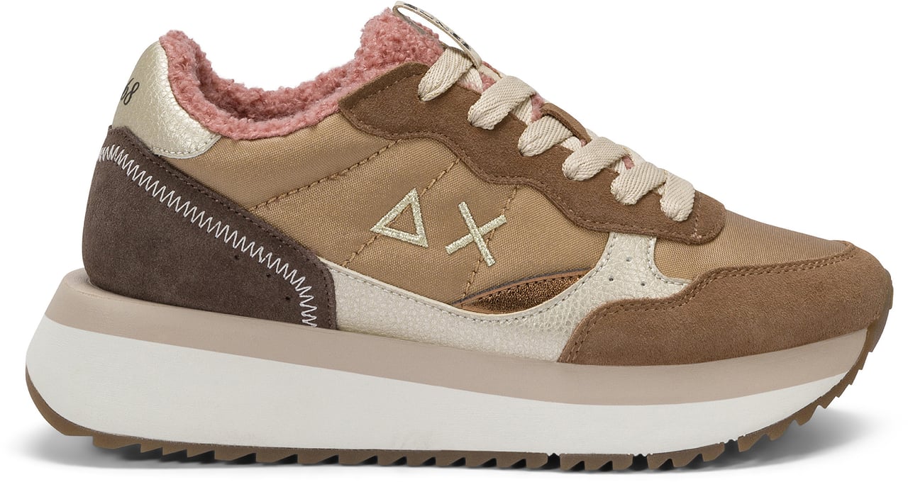 SUN68 Sneakers Volpe Bruin