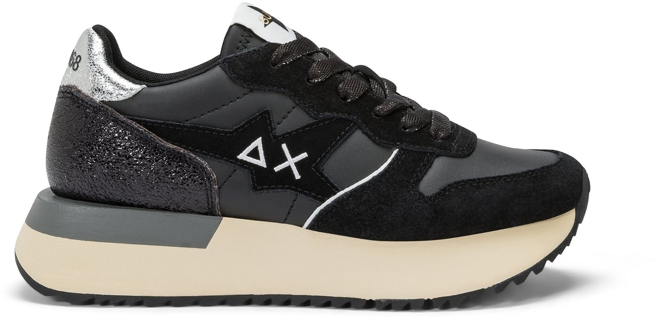 SUN68 Sneakers Black Zwart