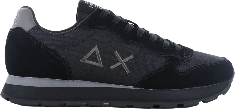 SUN68 Sneakers Nero/Grigio Scuro Zwart