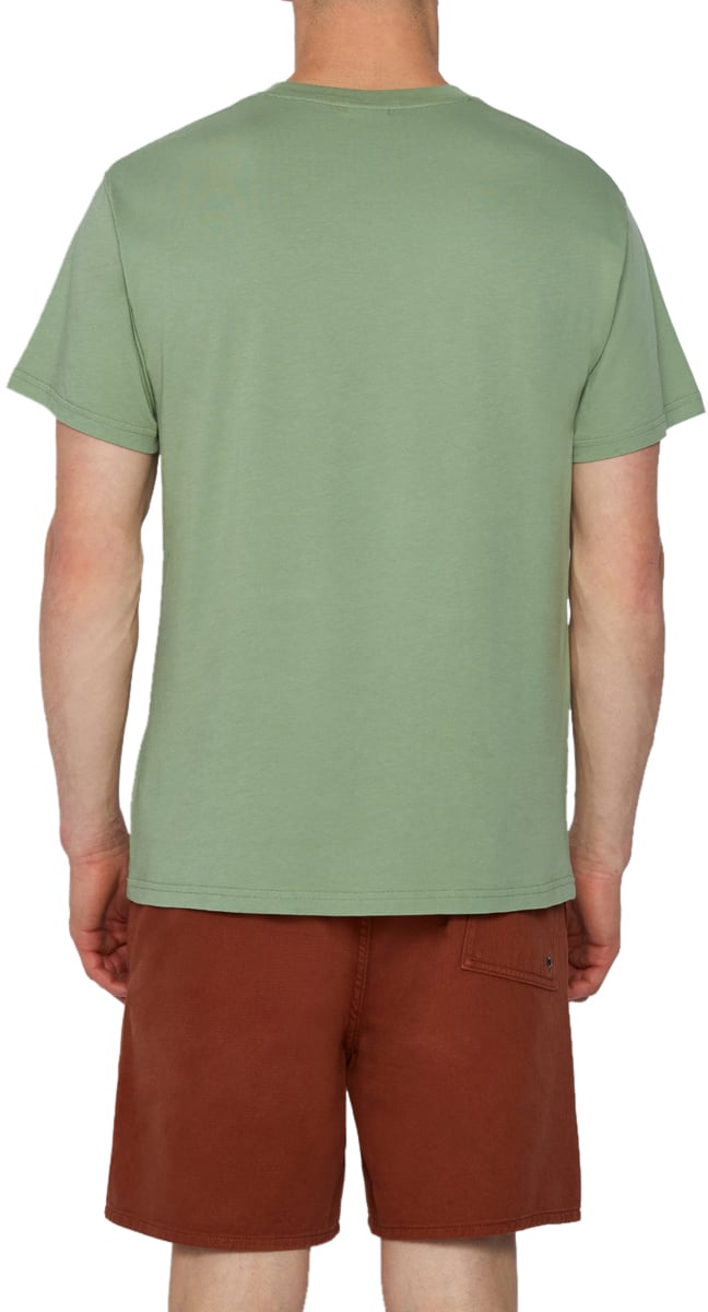 Sundek T-Shirt Green Dust Groen