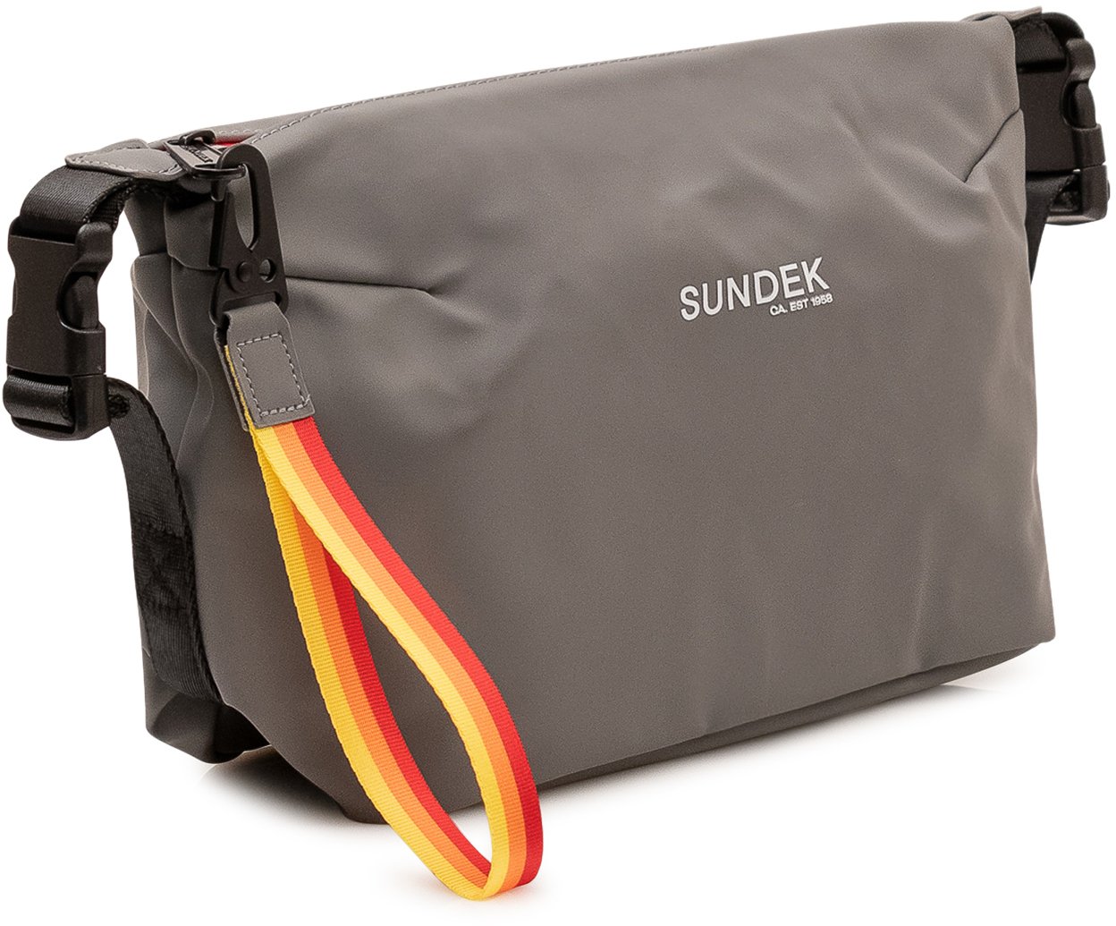 Sundek Beauty Case con Logo e Chiusura Zip Taupe